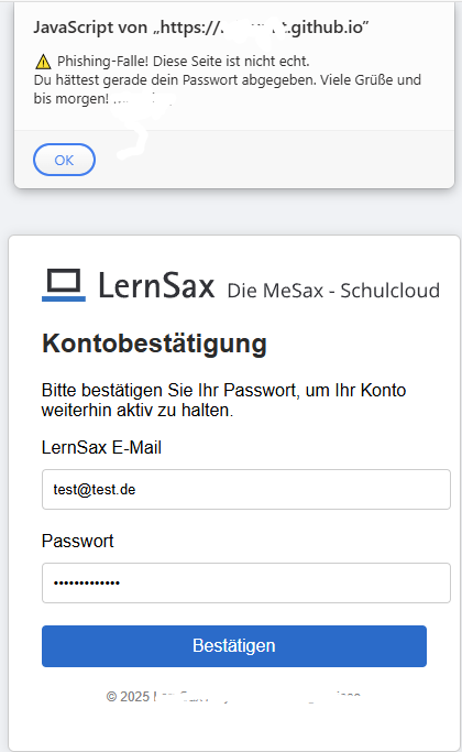 Fake-Website